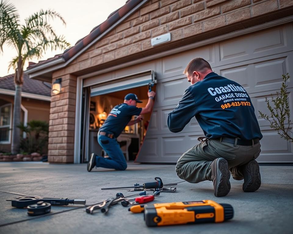 emergency garage door repair  Orange CA